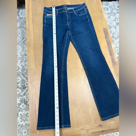 White House Black Market Indigo Wide Leg Jeans - Picture 7 of 13